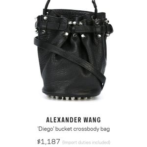 Alexander Wang bucket bag